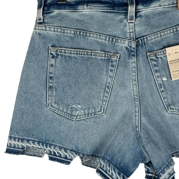 ADRIANO GOLDSCHMIED ALEXXIS HIGH RISE WEDGIE SHORTS NWT WOMEN'S SIZE‎ 29 - Picture 7 of 16